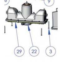 Okrągła skrzynka przekaźnikowa zestaw