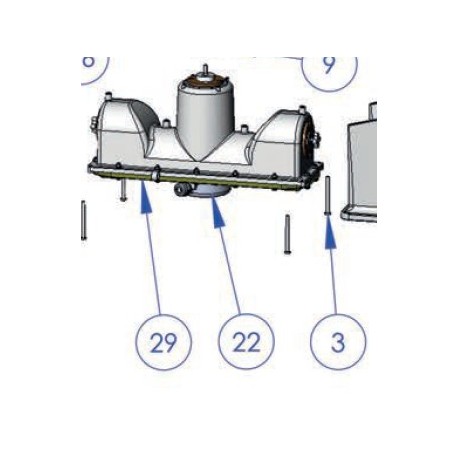 Okrągła skrzynka przekaźnikowa zestaw