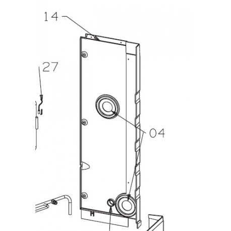 PANEL TYLNY DO Z300