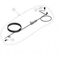 Pływający kabel obrotowy 18m