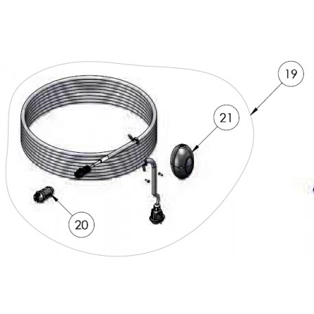 COMPLETE FLOATING CABLE C 18M