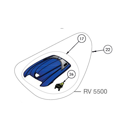 MASKA SILNIKA DO RV5300 I RV5400